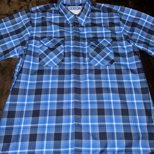 Dixxon The Defender Grunt Style Collaboration Blue Flannel Men's Shirt